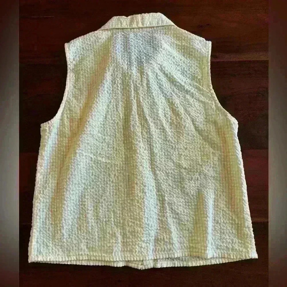 Sim & Sam Seersucker Picnic Blouse - Picture 2 of 8